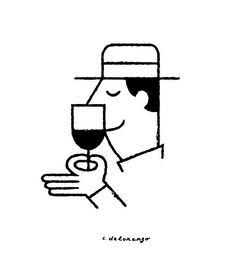 Illustration by Christopher Monro #illu #illustration Christopher Delorenzo, Illustration Photo, White Drawing, Wine Design, 1 Tattoo, Wine Art, Glass Of Wine, Black And White Drawing