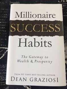 a book with the title'millionaire success habitts '