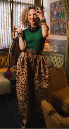 Carla Rockmore Style, Carla Rockmore Outfits, Momma Outfits, Carla Rockmore, Colorblock Fashion, Colorful Wardrobe, Leopard Print Outfits, Amazing Ideas, Sewing Tips