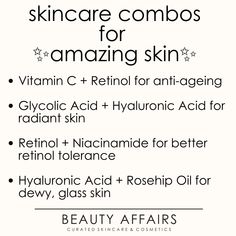 Skincare Guide, Best Skincare, Vitamins For Skin, For Glowing Skin, Skin Care Routine Steps, Skin Routine