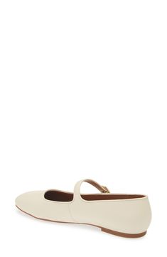 With a minimalist and sleek design, this Mary Jane-inspired flat offers versatile style to be a weekend wardrobe favorite. Adjustable strap with buckle closure Textile and synthetic upper and lining/rubber sole Imported Weekend Wardrobe, Mary Jane Flats, Versatile Style, Womens Flats, Mary Janes, Sleek Design, Nordstrom Rack, Rubber Sole, Adjustable Straps