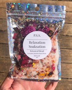 All natural | Cruelty Free | Vegan | Organic  Botanical Bath Soak!!  This is a organic fresh Botanical soak! Made with epsom salt, Himalayan salt, essentials oils and dried flowers. Our all natural bath salt soak is the best day finisher anyone can find as far as relaxation! The fresh Jasmine aroma brings automatic relaxing relief along with the minerals and oils in the soak ensure you have the best self love and calming bath experience you could ask for! This is perfect for anyone with a love for fresh fragrance and bath time! An amazing gift as well as a steady shelf keeper! Peony Botanical, Natural Bath Salts, Skin Care Business, Salt Bath, Jasmine Rose, Flower Bath, Organic Bath Products, Spa Bath