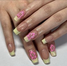 Classy Acrylic Nails, Really Cute Nails, Bling Acrylic Nails, Dream Nails, Fire Nails, Funky Nails, Short Acrylic Nails