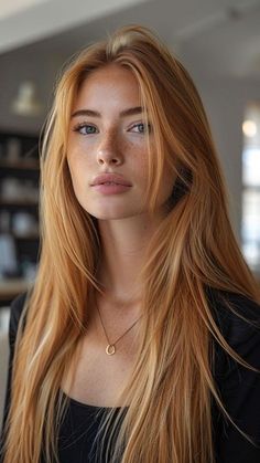 Strawberry Blonde Hair Color, Ginger Hair Color, Strawberry Blonde Hair, Long Red Hair, Long Red, Strawberry Blonde, Hair Inspo Color, Ginger Hair, Blonde Hair Color