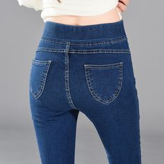 Fit Type: SkinnyDecoration: Buttons, PocketsJeans Style: Pencil PantsWaist Type: HighFabric Type: SoftenerMaterial: Cotton, PolyesterLength: Full LengthClosure Type: Button SKU: 1935090 Blue Non-stretch Cropped Leg Jeans, Blue Cropped Leg Jeans, Non-stretch Cropped Jeans In Denim Blue, Stretch Cropped Leg Jeans In Denim Blue, Blue Stretch Straight Leg Cropped Jeans, Non-stretch Dark Wash Cropped Jeans, Stretch Denim Jeans With Cropped Leg, Stretch Denim Cropped Leg Jeans, Stretch Denim Cropped Jeans