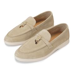 PRICES MAY VARY. 【Suede Loafers for Women】 ---- Comfortable moccasin sporty loafers made from soft suede. They are with rubber Non-slip soles , they have a supple feel and laidback style ideal for warm weather. The moccasin construction and flexible sole allow a natural fit that moves with each step.Ideal for walking around town or relaxing at home, 【Casual Walking Loafers】 ---- These suede loafers with a 100% Calfskin Lining and insole Very breathable and sweat wicking to keep your feet dry. to Laidback Style, How To Clean Suede, Loafers Women, Moccasin Slippers, Flat Loafers, Shoes Spring, Moccasins Slippers, Driving Loafers, Suede Flats