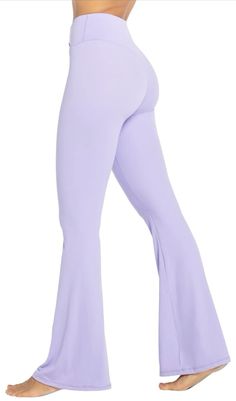 Sunzel Womens Flare Leggings with Tummy Control Crossover Waist and Wide Leg Leggings Flare, Pink Plus Size, Ideas Clothes, Flare Legging, Flared Leggings, Best Leggings, Plus Size Leggings, Compression Leggings, Flare Leggings