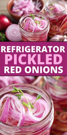 Close-up Quick Pickled Refrigerator Red Onions - Asian Pickled Red Onions, Quick Pickling Recipes, Pickled Ideas, Pickling Onions, Pickled Red Onions Recipe, Salami Chips, Pickled Vegetables Recipe, Chicken Cabbage, Red Onion Recipes