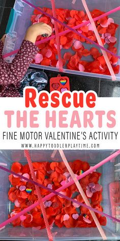 valentine's day activity for kids to play with