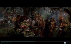 the wizard's picnic scene is shown in this screen shot