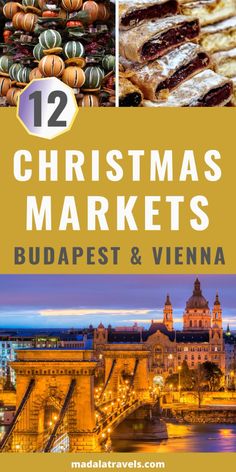 christmas markets in budapest and vienna