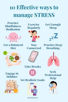 Feeling stressed? Check out these 10 effective ways to manage stress and improve your well-being. From mindfulness meditation to regular exercise, these tips can help you find balance in your life. #StressRelief #Wellness #SelfImprovement #MentalHealth Saving Plans, What Is Resilience, Emotional Management, Affirmations Confidence, Beauty Motivation, Balanced Mind, A Balanced Life, Mental Health Facts, Natural Acne Remedies