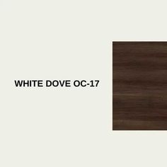 the white dove oc - 17 is shown in dark wood