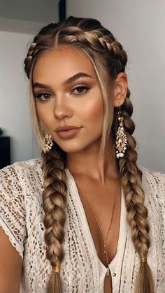 Cute Boho Hairstyles, Braid With Bangs, Braids 2024, Jumbo Boho Braids, Boho Knotless Braids, Medium Hair Braids, Boho Knotless, Natural Red Hair, Hair Mistakes