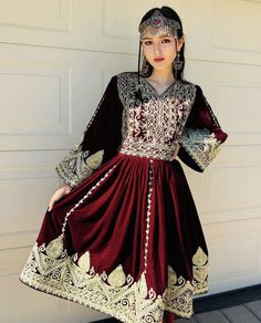 DM To Order World Wide Shipping🌏✈️ #afghanishortfrock #afghanidresses #afghanistyle #afghanfashion #maroondress #mahroonfrock #uk #us#canada#swedan #fashino #redfrock #maxi #frocks #style#afghaniredfrock #afghanistan #watan#trend Red Frock, Short Frock, Maroon Dress, Afghan Fashion, Frock Design, Dress Es, My Style, Dresses, Design