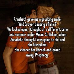 an image of two people kissing in front of a brick wall with the caption,