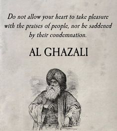 an old book with the quote al ghazaii