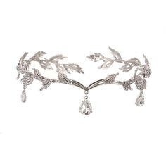 PRICES MAY VARY. Title: Crystal Forehead Headpiece Rhinestone Waterdrop Leaf Tiara Crown Headband Frontlet Bridesmaid Hair Jewelry (White K). Product Type: Products > Hair Care > Hair Accessories > Headbands Bridesmaid Hair Jewelry, Wedding Tiara Hairstyles, Tiara Headpieces, Crown For Women, Party Hair Accessories, Estilo Real, Rhinestone Tiara, Rhinestone Crown, Headband Tiara