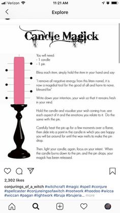 Pink Candle Spells, Candle Wax Dripping Meaning, Candle Meanings, Witchy Candles