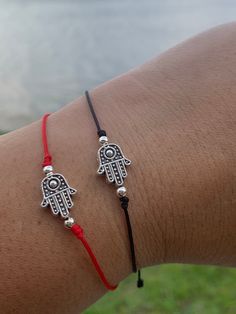 Hamsa Bracelet *Protection *Prosperity*Believe*Fatima Hand *Yoga *Unisex*Handmade *Designs By Lulu7. Handmade Spiritual Bracelet For Friendship, Symbolic Handmade Bracelets For Friendship, Symbolic Handmade Friendship Bracelets, Spiritual Hypoallergenic Friendship Bracelets, Silver Spiritual Resizable Friendship Bracelets, Spiritual Silver Resizable Friendship Bracelets, Silver Spiritual Friendship Bracelets, Silver Spiritual Friendship Bracelets For Festivals, Handmade Adjustable Friendship Bracelets For Blessing