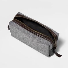 Men's Compact Zipper Dopp Kit - Goodfellow & Co, Gray Casual Travel Pencil Case With Zipper Closure, Functional Pencil Case With Zipper Pouch For Travel, Functional Zipper Pouch Pencil Case For Travel, Functional Travel Pencil Case With Zipper, Modern Cosmetic Bag With Zipper Closure, Modern Travel Pencil Case With Zipper Closure, Functional Pencil Case With Zipper Pocket For Storage, Rectangular Storage Organizers With Zipper Closure, Rectangular Storage Organizer With Zipper