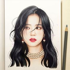 Jisoo Drawing, Drawing Makeup, Kpop Nails, Scratch Book, Challenge Instagram, Kpop Ideas, Kpop Art