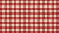 a red and white checkered fabric