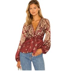 Nwt Free People Run Free Printed V-Neck Long Sleeve Tie Front Blouse Size Medium Spring, Summer, Fall, Winter, Holiday, Trendy, Comfy, Boho, Bohemian, Beach, Corporate Casual, Casual, Preppy, Dressy, Chic, Simple, Office, Professional, Work, Everyday, Work, Career, Hippie, Staple, Basic, Boutique, Designer, Luxury, Flowy, Vacation, Beach, Oversized, Soft, Silky, Vintage, Home Decor (#2420) Corporate Casual, Simple Office, Floral Balloons, Tiered Blouse, Office Professional, Free People Blouse, Free People Tunic, Bohemian Beach, Tie Front Blouse