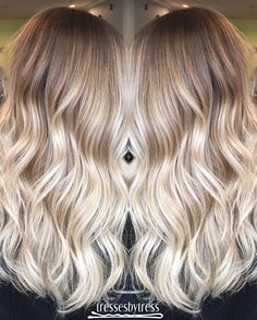 Blonde Ombre Balayage, Brown Ombre Hair, Hair Color Unique, Ombre Hair Blonde, Balayage Blonde, Long Hair Color, Ombré Hair, Brown Blonde Hair, Ombre Hair Color