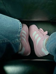 #pink #adidas Pilates Essentials, Pilates Outfits, Go Viral On Tiktok, Pink Pilates Princess, Pretty Sneakers, Adidas Superstars, Core Design, Superstar Shoes, Viral On Tiktok