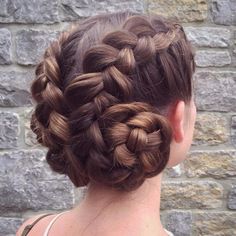 Braided Updos, Side Bun Hairstyles, Side Braids, Girly Hairstyles, Side Braid, Braided Updo, Braids For Long Hair, All Hair Types, Hair Dos