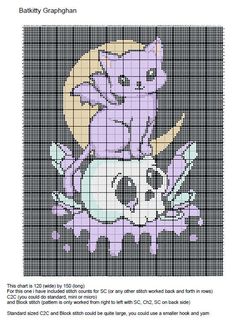 a cross stitch pattern with an image of a cat and a dog on it's back