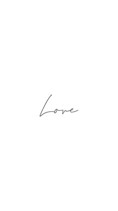 a black and white photo with the word love written in cursive writing on it