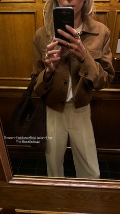 Ralph Lauren Fw 2024, Fw 2024, Brown Fits, Office Outfit, Autumn 2024, Winter Fits, 가을 패션, Fall 2024