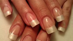 Acrylic Natural American Manicure American Nails Natural, American French Nails, American Tip Nails, Natural French Nails, American Manicure Nails, Manicure Natural, American Manicure, Fiberglass Nails, America Nails