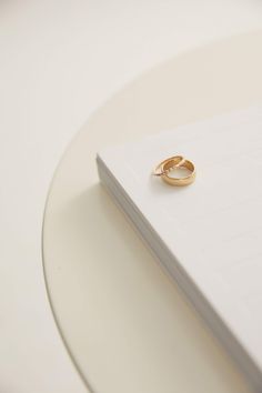 METAL14kt Yellow Gold1.2mm textured band STONE1.2mm Round White DiamondsApprox. .024TCW Diamond Ring Yellow Gold, Stone Diamond Ring, Three Stone Diamond Ring, Three Stone Diamond, Gold Band, Three Stone, Yellow Gold Rings, Gold Bands, Diamond White