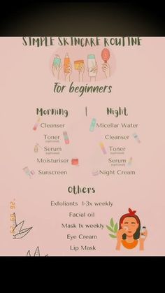 Simple Skincare Routine, Moisturizing Toner, Micellar Water, Lip Mask, Facial Oil, Simple Skincare, Night Creams, Eye Cream