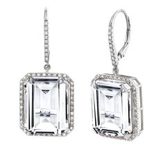 BOHO COLLECTION: The SHAY White Topaz Portrait Earrings. Details: 18K Gold White Diamonds: .48cts White Topaz: 26.8cts Length: 30mm Pendant Size: 15 x 17mm Product number: SE4 Please CONTACT us to further customize the size or gemstone or LIVE CHAT with one of our team now. All of our stones are natural and untreated which may result in slight variances in color, shape, and size resulting in beautiful one of a kind gems. All products are made to order within 2 - 3 weeks. We ship internationally White Topaz Earrings, Pear Ring, Nameplate Necklace, Green Onyx, Emerald Cut Diamonds, Live Chat, Link Necklace, White Diamonds, White Topaz