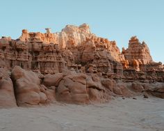 some very pretty formations in the desert