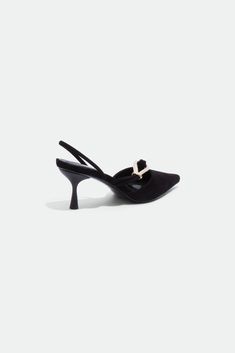 PRE-FALL 2024 WOMEN'S COLLECTION The Love Slingback in Black. Featuring a sophisticated black design and an elegant knot detail, these heels offer both style and comfort. Swim Gifts, Love Knot, Fall 2024, Pre Fall, Black Design, Jumpsuit Dress, Knot, Heels, Black