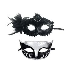 Halloween Couples Masquerade Masks Set - Black and Silver Venetian Masks for Men and Women, Perfect for Halloween Parties, Mardi Gras, and Proms Feature: Material: polyvinyl chloride Color:white,black Product size:19x12x5cm/7.48x4.72x1.96in Packing size: 19x12x5cm/7.48x4.72x1.96in Net weight:52g/0.11lb Gross weight:52g/0.11lb Description: Package includes - 2 pcs masquerade masks for couples, the black base with pattern masquerade mask for men, the black ABS base inlaid mask for women with rhine Bonfire Party Decorations, Masquerade Decorations, Couples Masquerade Masks, Office Halloween Decorations, Mens Masquerade Mask, Halloween Office, Halloween Couples, Retirement Gifts For Men, Haunted House Decorations