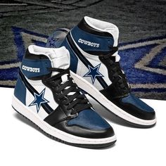 Dallas Cowboys Air Jordan Shoes Sport Sneakers Sneakers Air Jordan, Dallas Cowboys Logo, Jordan Sneaker, Air Jordan Sneakers, Shoes Sport, Jordan Sneakers, High Sneakers, Famous Footwear, Air Jordan Shoes