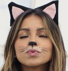 Cat Face Halloween, Cat Face Makeup, Makeup For Kids