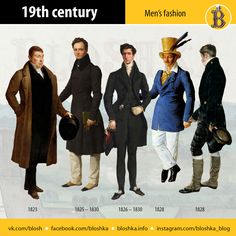 19th century fashion. Timeline :: Behance 1820s Fashion, 19th Century