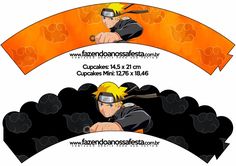 an image of two banners with naruto