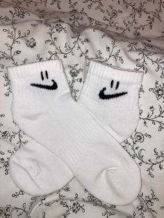 Nike Ankle Socks, Embroidery Socks, Silly Socks, Trendy Socks, Cute Nike Outfits