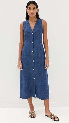 Shopbop - Designer Clothing, Shoes & Accessories Jenni Kayne Dress, Jenni Kayne, Medical Problems, Latest Outfits, Sewing Inspiration, Healthcare Professionals, Chambray, Stretch Fabric, Designer Clothing