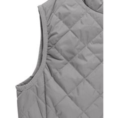 Stay cozy in this padded gilet vest outfitted with a stand collar, slanted front pockets with toggle closures, and utility-chic zipper for a customized fit. It's the perfect layering choice to pair with a long-sleeve top or a high-neck sweater. It is ideal for fall, wear yours for a cute look when out for fun. Team with a plaid shirt and jeans for a simple yet stylish finish. Quilted Sleeveless Workwear Vest, Quilted Sleeveless Vest For Workwear, Padded Vest, Fall Wear, High Neck Sweater, Vest Outfits, Stay Cozy, Plaid Shirt, Stand Collar