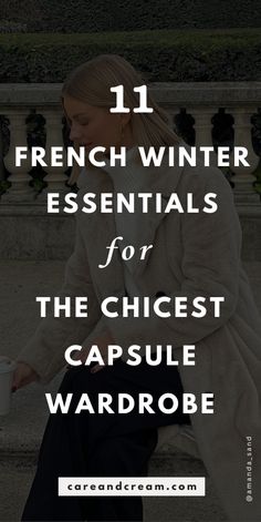 Discover the essence of French winter fashion with our guide to 11 essentials that will keep you chic and cozy this season. Dive into french winter wardrobe essentials and learn how to curate a French capsule wardrobe with classic, minimalist staples. Parisian chic, winter essentials clothes women. Winter Essentials Clothes Women, Essentials Clothes, Winter Essentials Clothes, Affordable Outfits, French Wardrobe