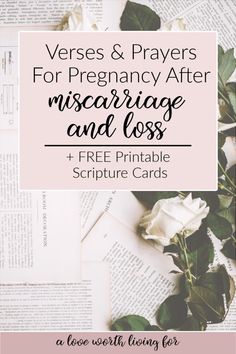 Pregnancy can be scary enough on it's own. There are so many changes happening in your body plus there's this tiny little person that you're already crazy about. It can be even harder not to be overtaken by anxiety if this pregnancy comes after loss. Here are my favorite verses to pray for your pregnancy after miscarriage or after you've experienced loss. Prayers For Pregnancy, Prayer For Early Pregnancy, Stronger Marriage, Pregnancy After Loss Affirmations, Prayer For Conception Of A Baby, Recurrent Pregnancy Loss, Verses About Strength, Pregnancy After Loss